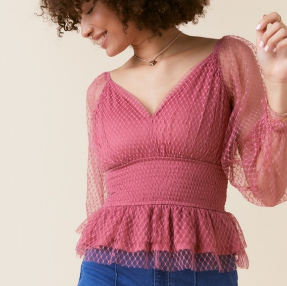 Toole Peplum Waisted Top - Picture 2 of 9